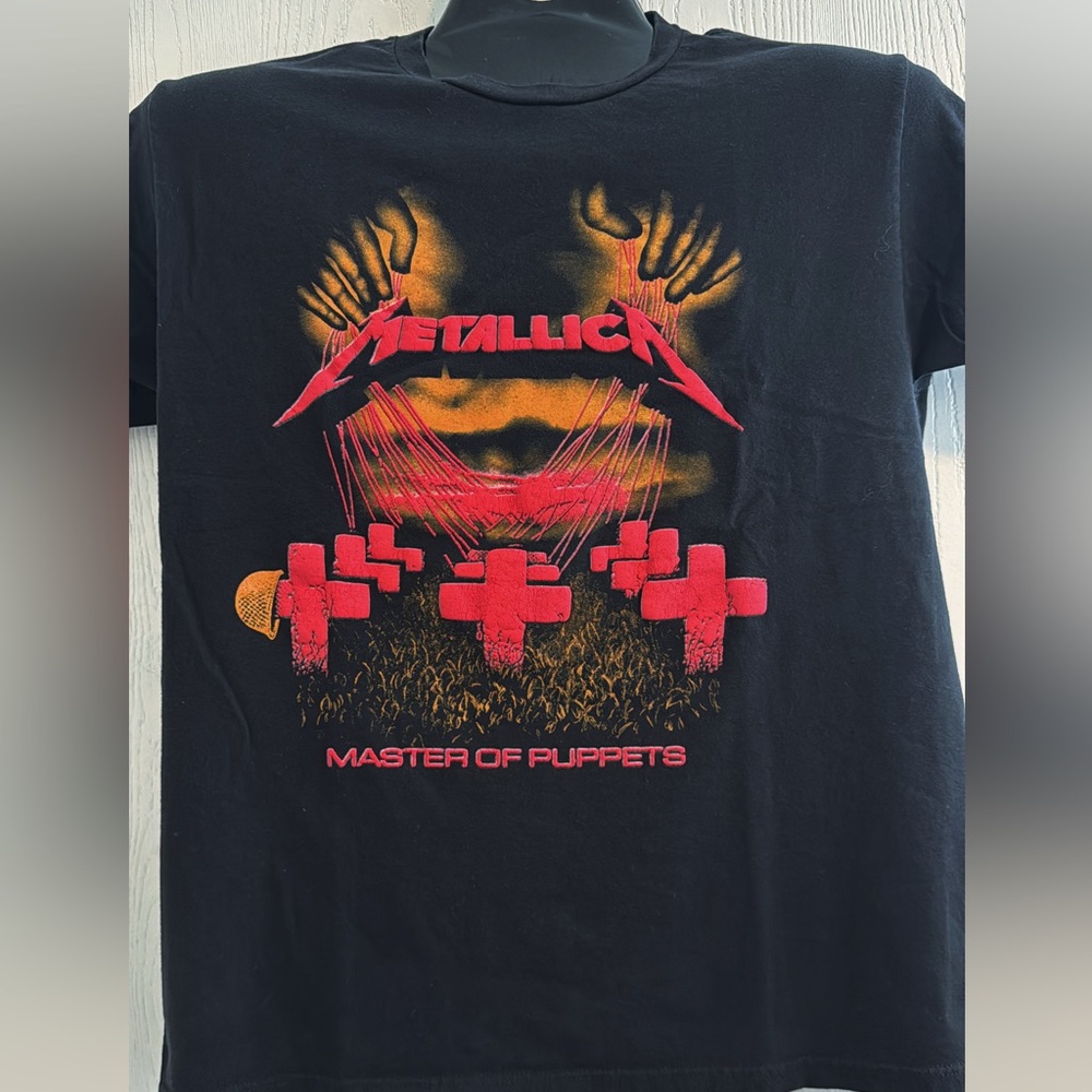 Metallica Master of Puppets Black T-Shirt Mens Size XL